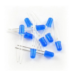 DIODA LED 5mm NIEBIESKA L-53MBC 150 KINGB.