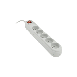 LISTWA FILTR 230V ARC-5 1,5m SZARY