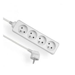 PRZEDŁUŻACZ 230V 5m 4GN B/U EPS-45 ELGOTECH