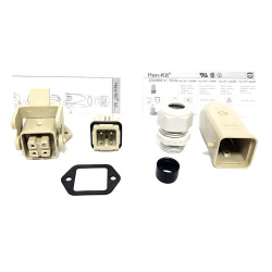 HARTING 10200030004 HAN-KIT 3A 3+PE Męski+Żeński