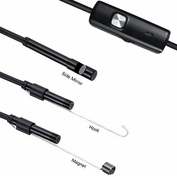 ENDOSKOP CYFROWY USB-C KAMERA LED 1 METR 1080p