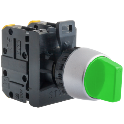 PRZYCISK SP ST22-P3C.Z-20 PIÓR. DWUP. ZIELONY