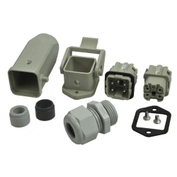 HARTING 10200040002 HAN-KIT 3A 4+PE Męski+Żeński