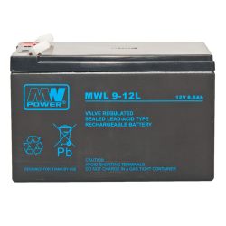 AKUMUL. 12V/9Ah MWL