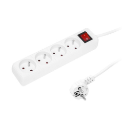 PRZEDŁUŻACZ 230V 3m 5GN Z/U+WYŁ 3x1,5mm