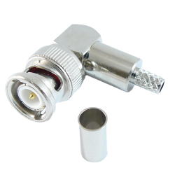 WTYK BNC RG-58 ZACISKANY KĄTOWY