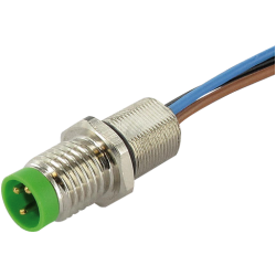ZŁĄCZE M8 5-pin MĘSKIE PANELOWE