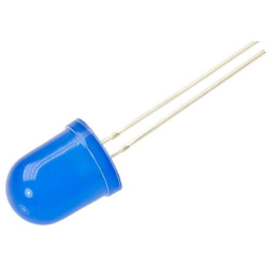 DIODA LED 12V 10mm NIEBIESKA 12-1037C