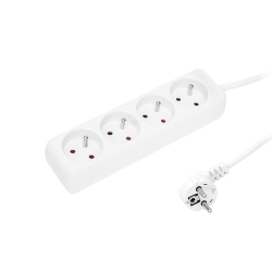 PRZEDŁUŻACZ 230V 5m 4GN Z/U 3x1,5mm