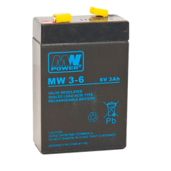 AKUMUL. 6V/3Ah MW