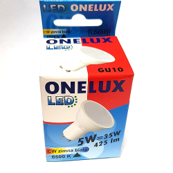ŻARÓWKA LED GU10 5W(35W) 425lm CW ONELUX