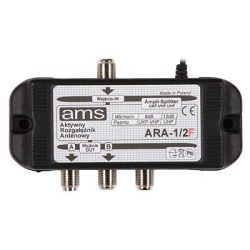 ROZGAŁĘŹNIK ANTENOWY ARA-1/2F AKTYWNY