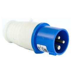 WTYK 230V 16A 3B PRZENOŚNE IP44 PCE