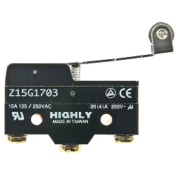 PRZEŁĄCZNIK KRAŃCOWY Z15G1703 15A/250VAC