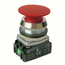 PRZYCISK NEF-30 CZERWONY