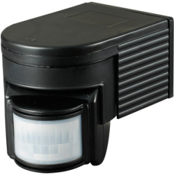 CZUJNIK RUCHU N/T ŚCIENNY ST08 180' CZARNY OPAL