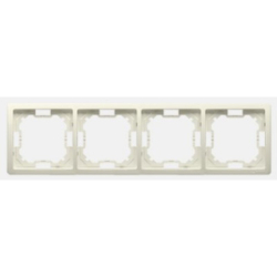 RAMKA BASIC MODUŁ BMR4/12 4-KROTNA BEŻ