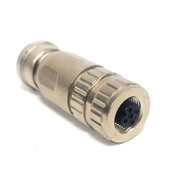 HARTING 21033292401 M12-Screw-4P-ACOD-F-STR-SHLD