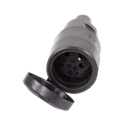 GNIAZDO 230V 16A GUMOWE Z ZATYCZKĄ KALTHOFF AEP