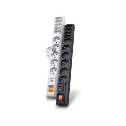 LISTWA FILTR 230V ACAR S10 1,5m/10GN. CZARNA