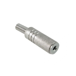 GNIAZDO JACK 3,5 STEREO KABEL METALOWE