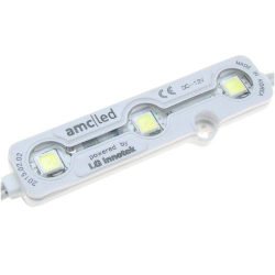 MODUŁ LED AMC 3W LG 72,17X8,2mm 0,72W/60mA/12V