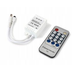 STEROWNIK LED 1 KANAŁ 12VDC/6A/72W +pilot