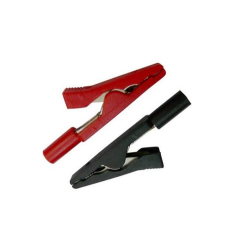 KROKODYLEK PRECYZYJNY 2MM CZARNY/CZERWONY