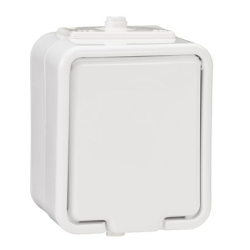 GNIAZDO 230V 16A N/T POJ. NT130H01 CEDAR BIAŁE