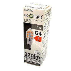 ŻARÓWKA LED G4 12V/3W NEUTRALNA