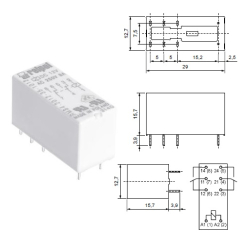PRZEKAŹNIK 6VDC RM84-2012-35-1006 PRZEŁ.