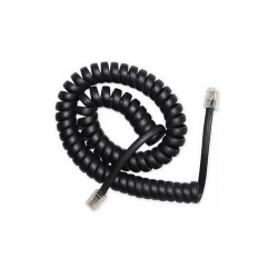 PRZYŁ. TELFONICZNE SPIRALNE 7,0m CZARNY