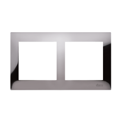 RAMKA SIMON54 DR2/46 2-KROTNA CIEM. STAL IP20