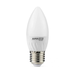 ŻARÓWKA LED E27 7W 580lm ŚWIECA WW 3000K