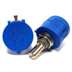 POT. OSIOWY 500Ohm 2W LINIOWY WIELOOB.