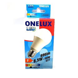 ŻARÓWKA LED E27 8,5W (60W) 810lm WW ONELUX