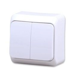 ŁĄCZNIK 230 16A N/T ŚWIECZNIKOWY IP20 BIAŁE