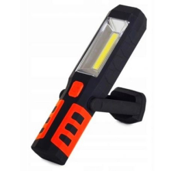 LATARKA WARSZTATOWA LED 3W+1 COB AKUMULATOR