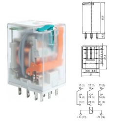 PRZEKAŹNIK 24VDC R3N-2013-23-1024-WT