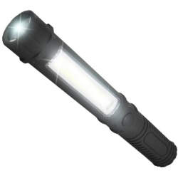 LATARKA WASZTATOWA LED 1W+3W COB 3XAAA