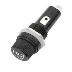 GNIAZDO BEZPIECZNIKA PE. 5X20mm;6,3X32mm