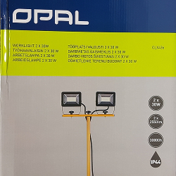 NAŚWIETLACZ LED NA STATYWIE 2x30W 3530-2A