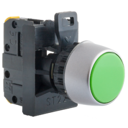 PRZYCISK SP ST22-KZ-10 GUZIK KRYTY ZIELONY