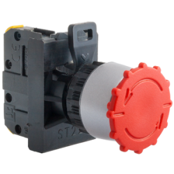 PRZYCISK SP ST22-B-01 GUZIK GRZYBKOWY CZERWONY