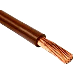 PRZEWÓD LGY 1X0,75 H05V-K-0,75 BRĄZOWY