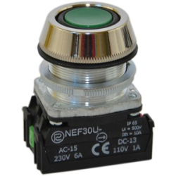 PRZYCISK PR NEF30-UKYX ZIELONY