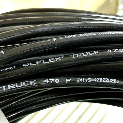 PRZEWÓD OLFLEX TRUCK 2x1,5 7027020 OKRĄGŁY