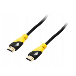 PRZYŁ. HDMI-HDMI 3.0m YELLOW 2.0 4K