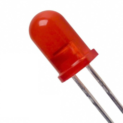 DIODA LED 5mm CZERWONA S-RED L-56BID KINGB.