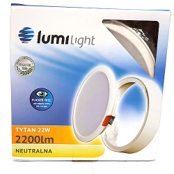 PANEL LED 22W 4000K BIAŁY NW